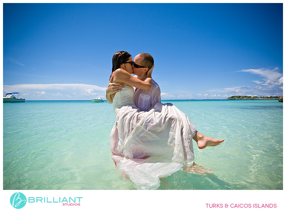 A "day after" shoot for your turks and caicos destination wedding.