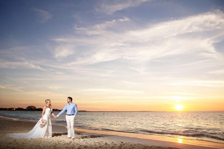 Sunset photoshoot - turks and caicos wedding photographer, brilliant studios