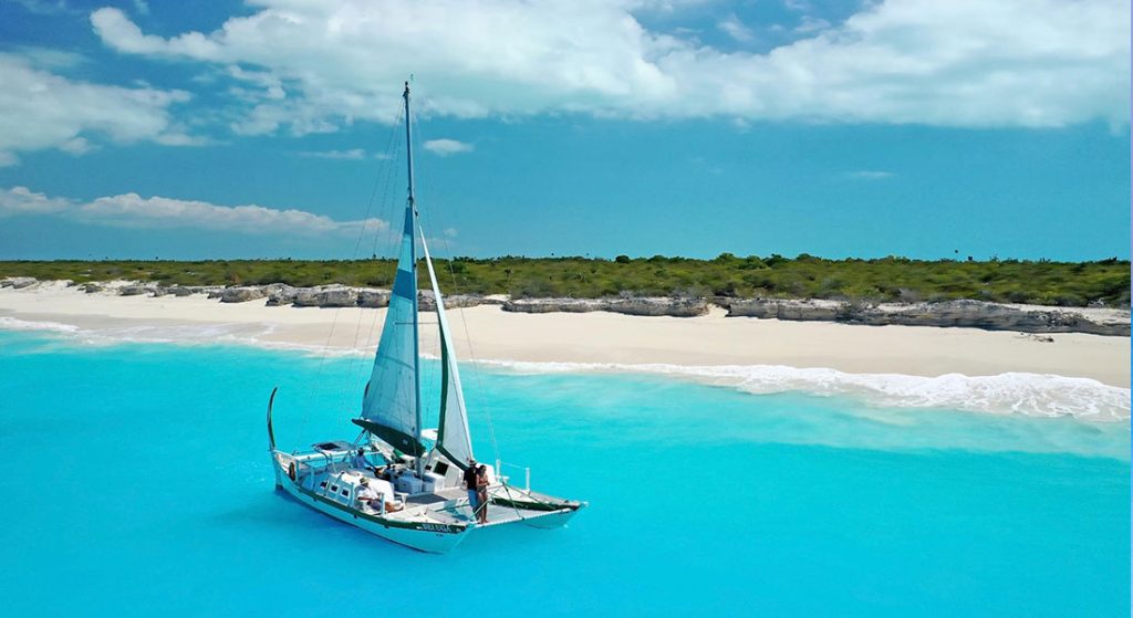 Private sailing boat charters in turks and caicos